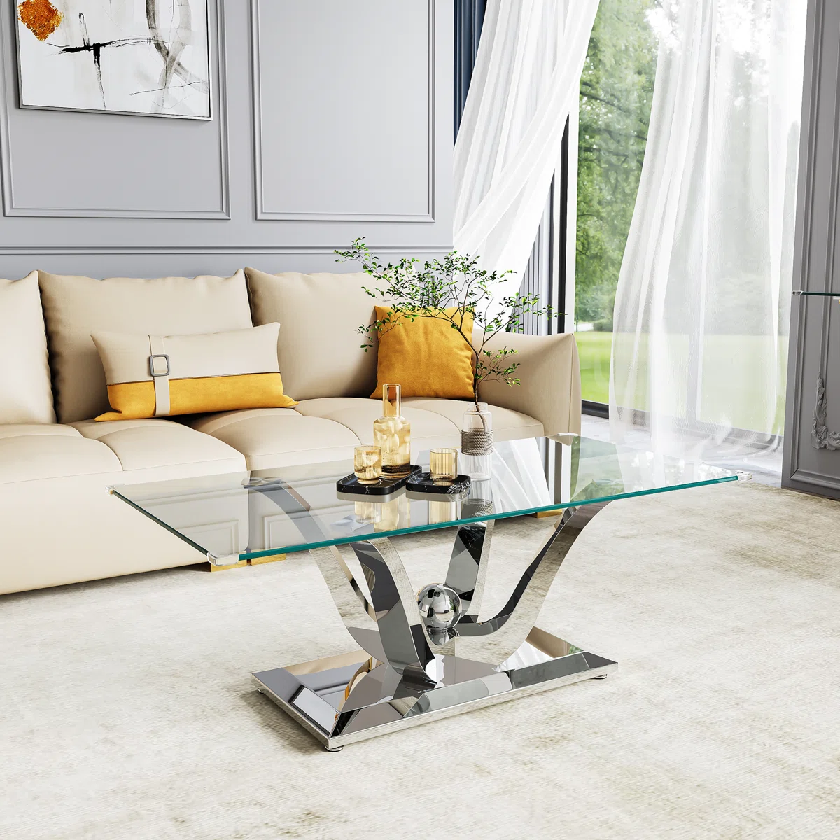 U-Shape Premium Coffee Table