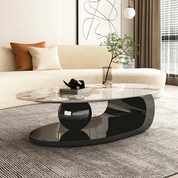Handmade Premium Oval Coffee Table