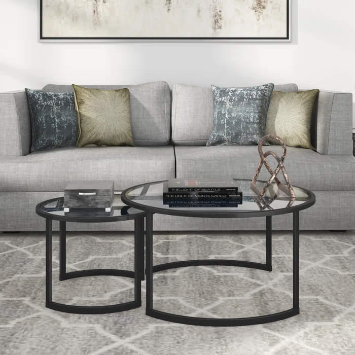 Home Farmhouse Accent Nesting Coffee Central Table