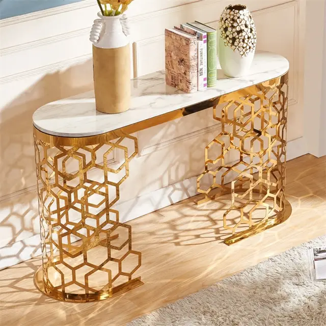 Hexa Console Table
