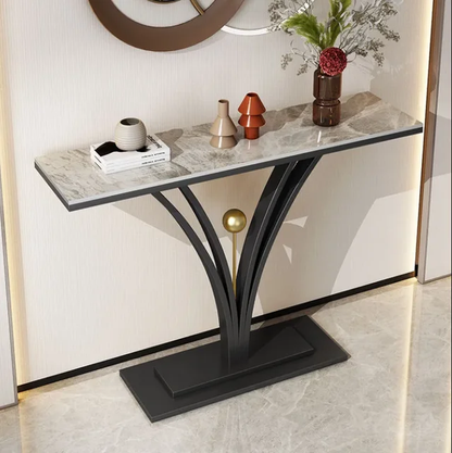 Modern Industrial Console Table