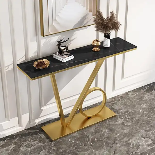 Rock Slab Console Table