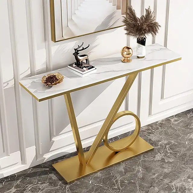 Rock Slab Console Table