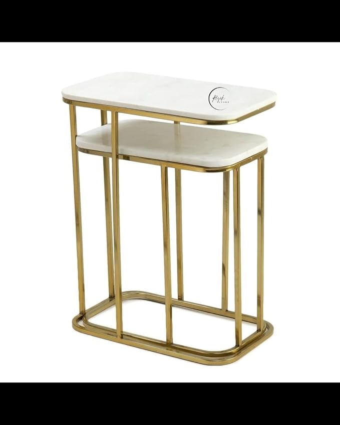 Handmade Rectangular Sofa Side Tables