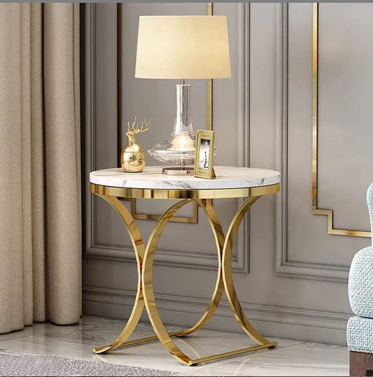 Round Bedside Table