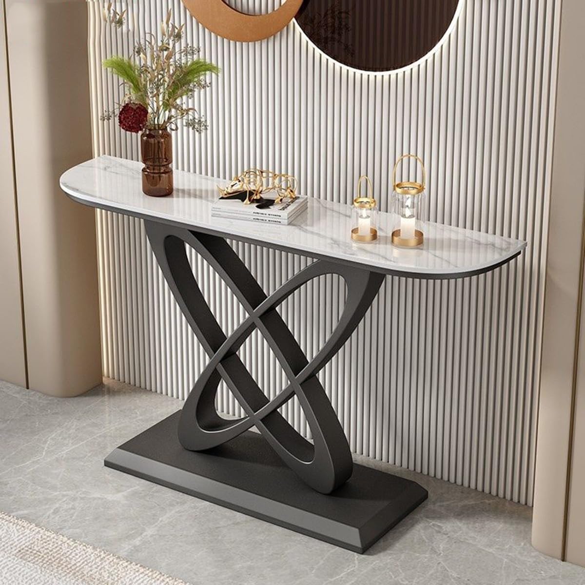 Ultra Narrow Entry Hall Entry Cupboard Console Tables