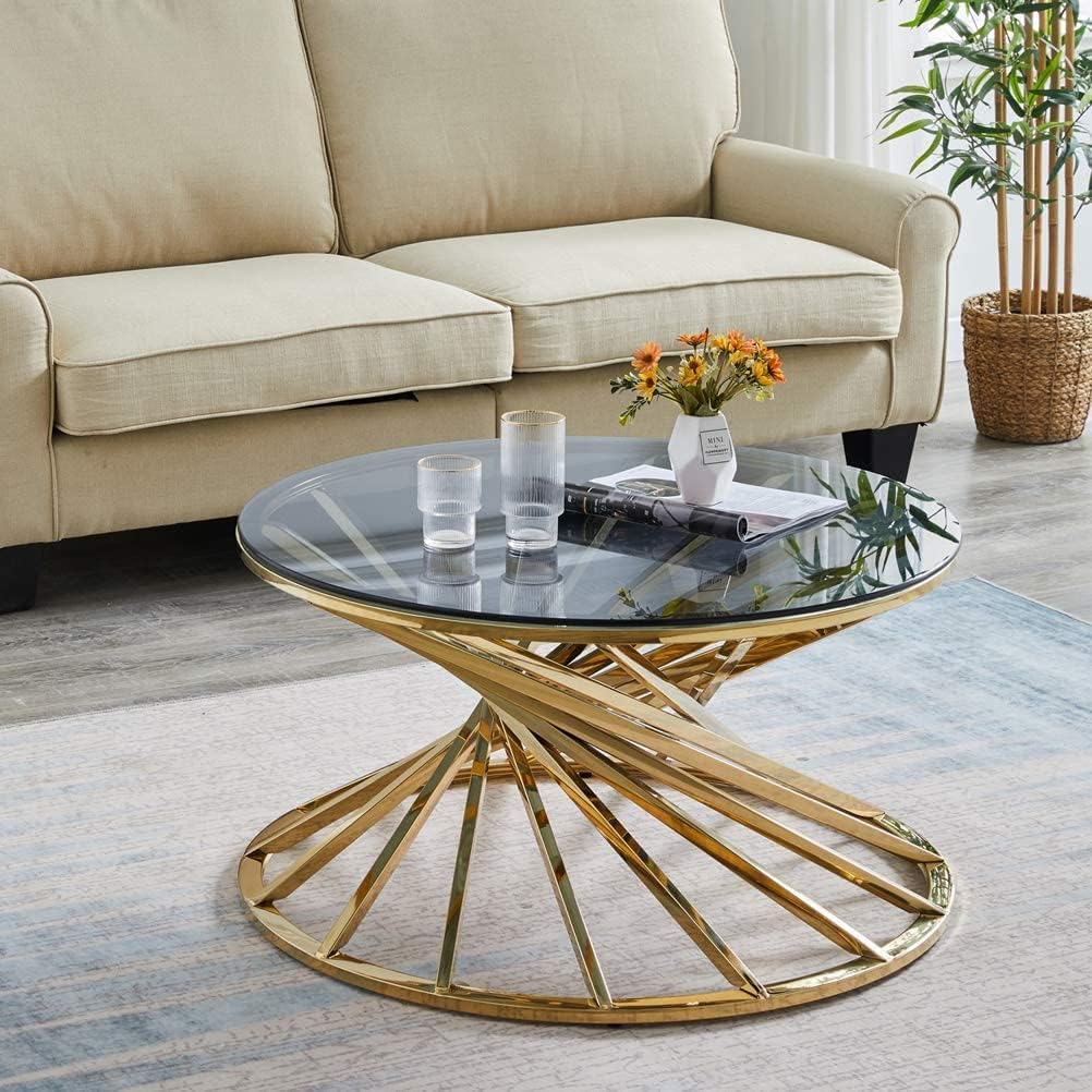 Sculptural Stright Coffee Table