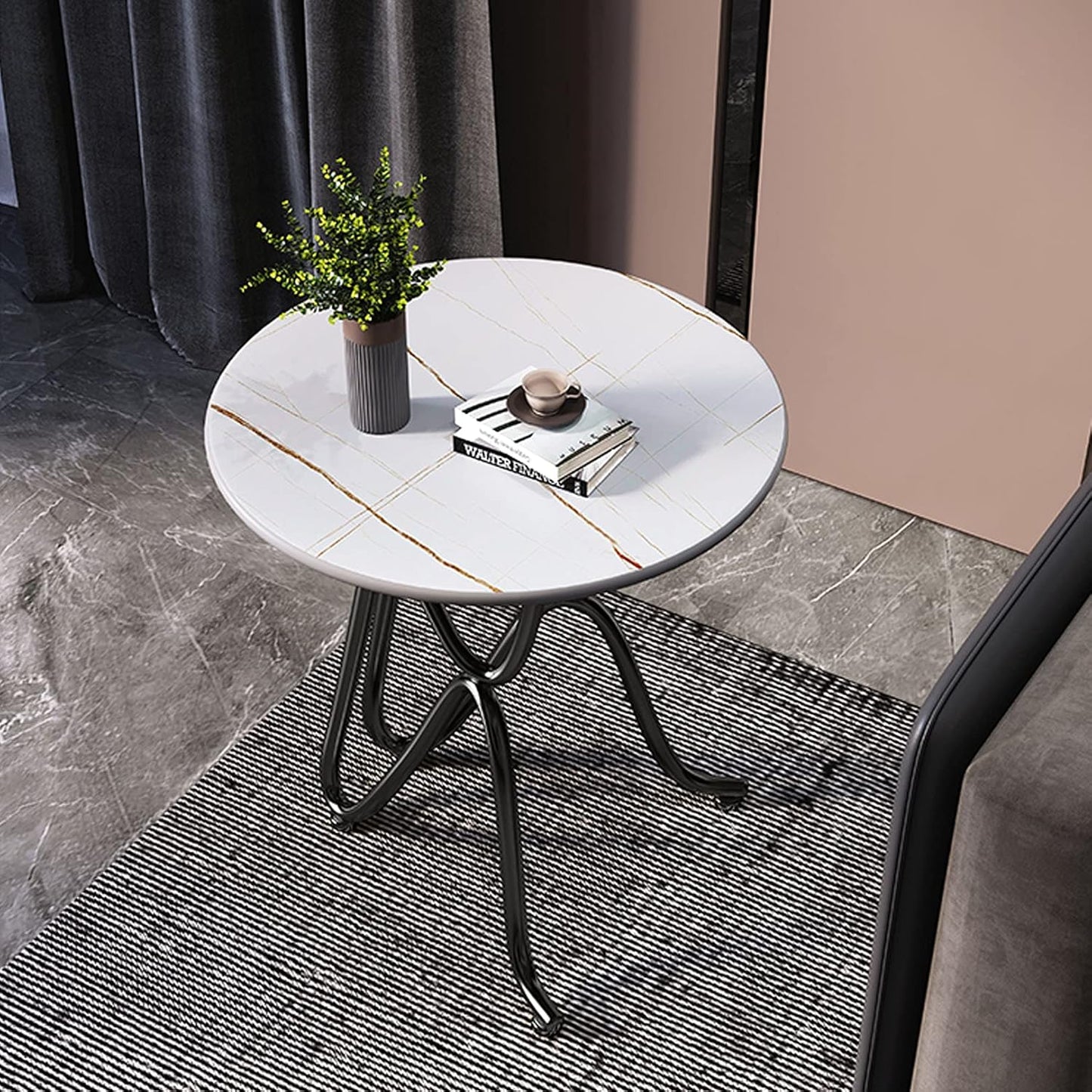 Human Sitting Pose Side Table