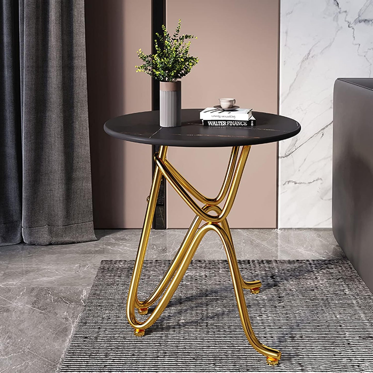 Human Sitting Pose Side Table