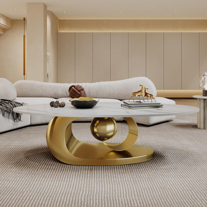 Oval Shape Centre Table