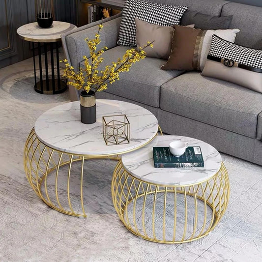 Drum Oval Nesting Coffee Table