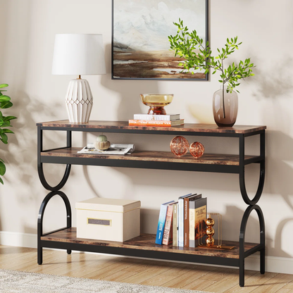 3-Tier Console Table With Storge