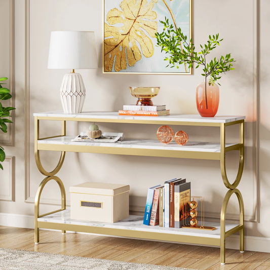 3-Tier Console Table With Storge