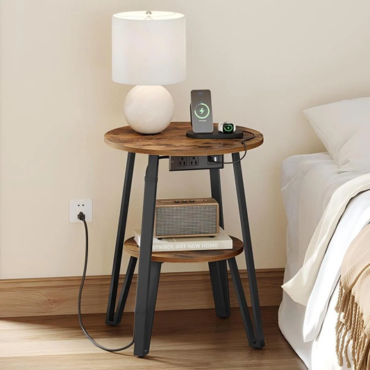 Nightstand End Table for Living Room