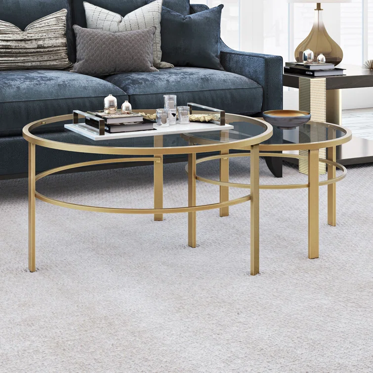Extendable Nesting Coffee Table Set