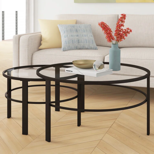 Extendable Nesting Coffee Table Set
