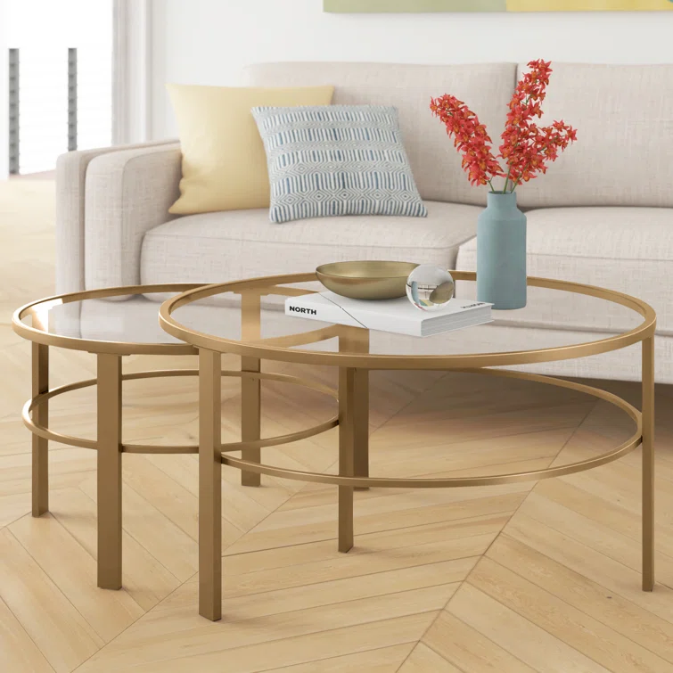 Extendable Nesting Coffee Table Set