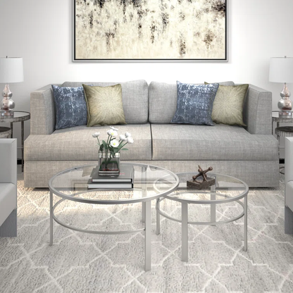 Extendable Nesting Coffee Table Set