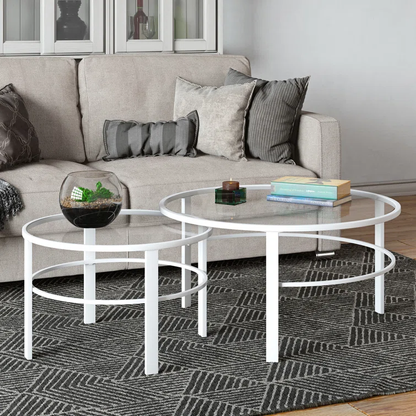 Extendable Nesting Coffee Table Set