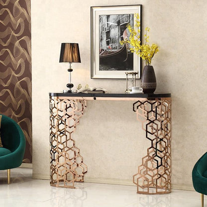 Hexa Console Table