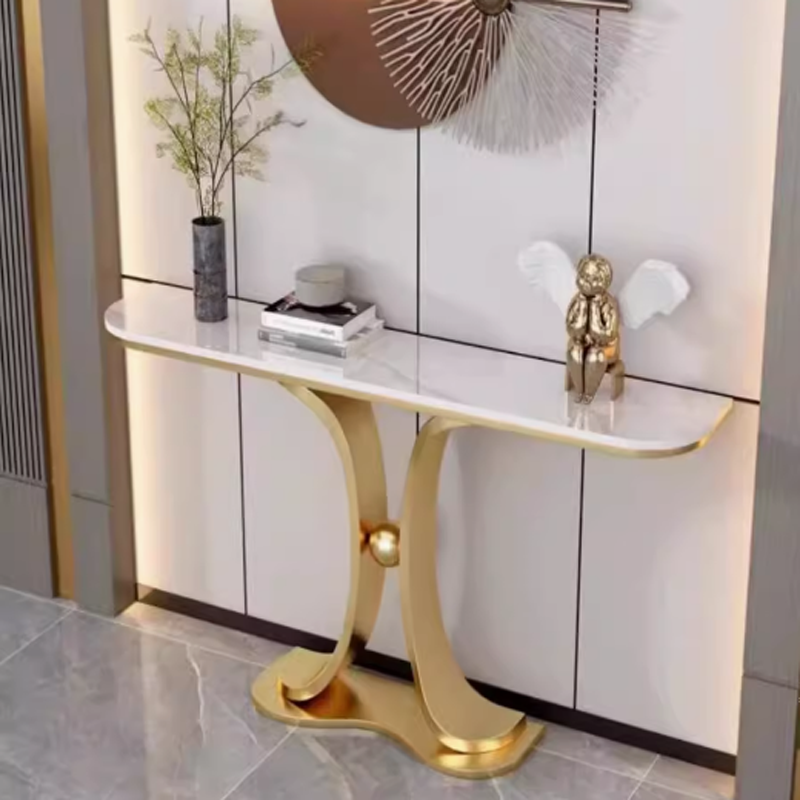 Narrow Console Table for Entryway