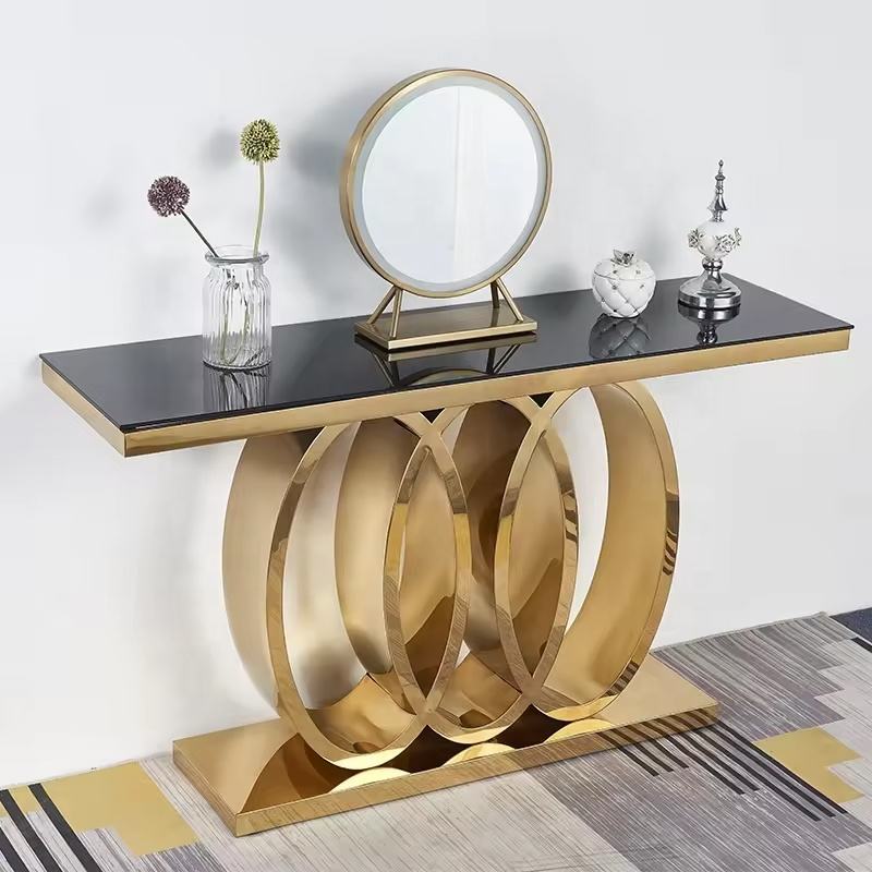 Oval Mix Premium Console Table