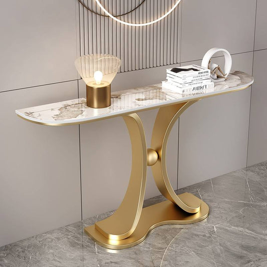 Narrow Console Table for Entryway