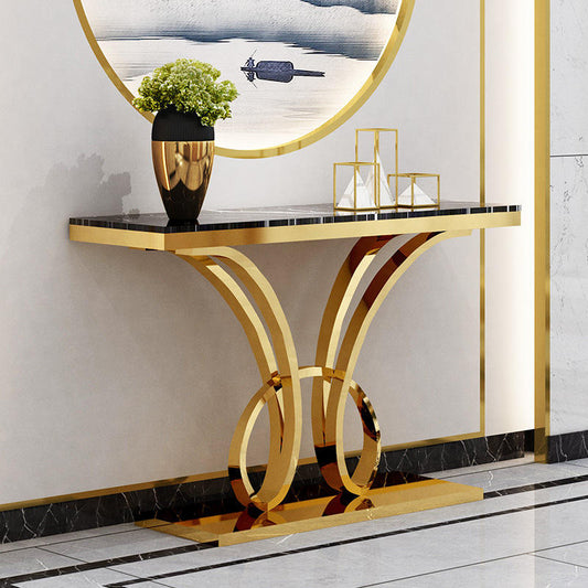 Premium Stainless Steel Frame Console Table