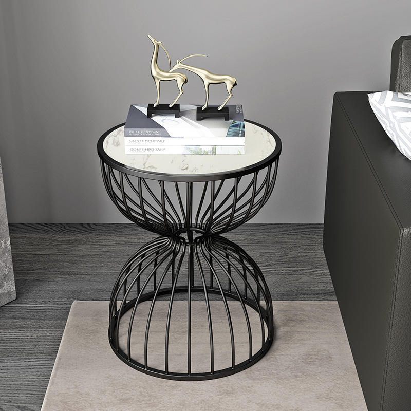 Modern Luxury Drum Side Table