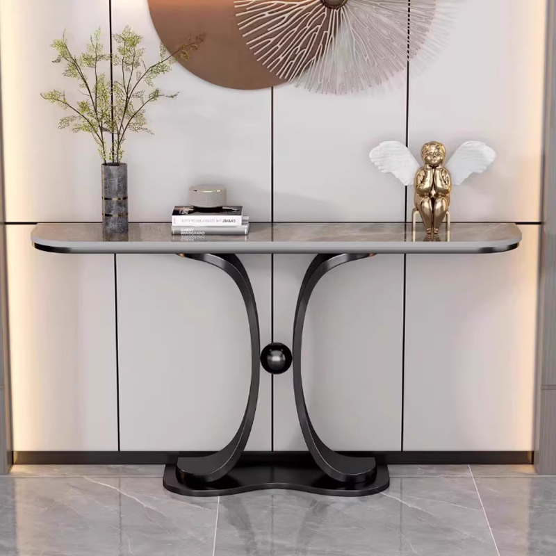 Narrow Console Table for Entryway