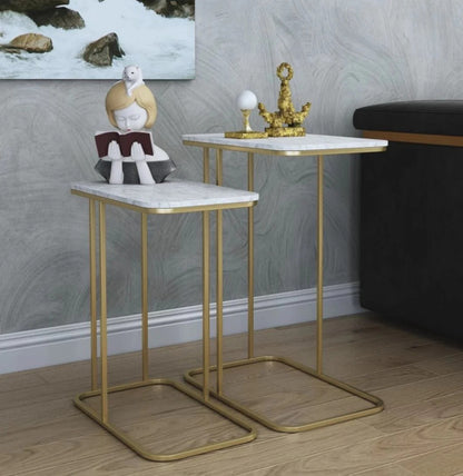 Handmade Rectangular Sofa Side Tables