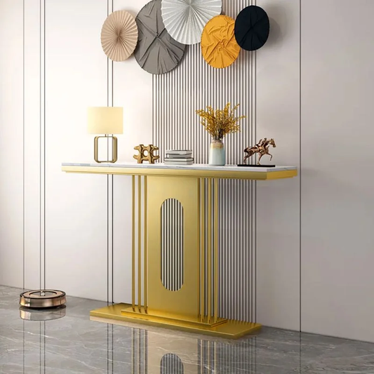 Console Table Entrance Table Wrought Iron Table